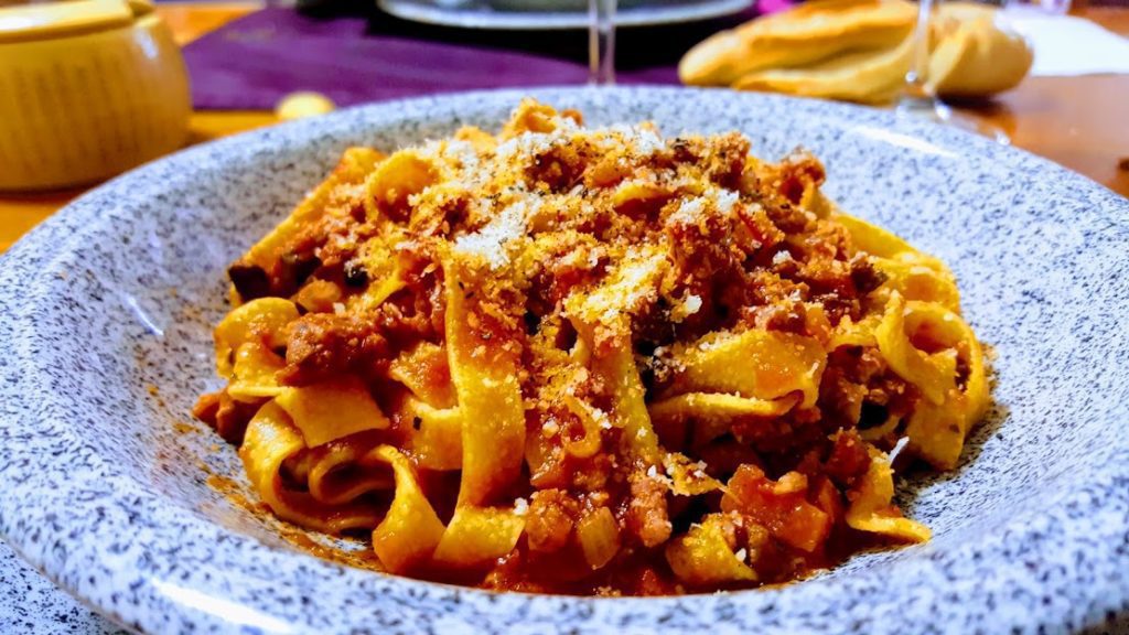 Pappardelle Ragu di cinghiale