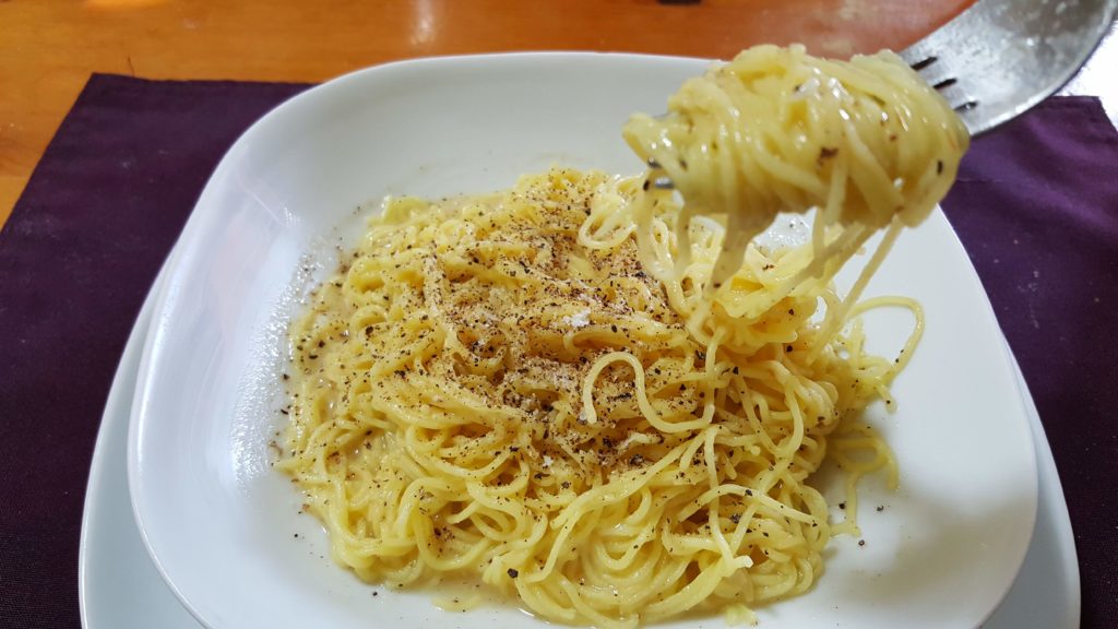 Cacio e Pepe in Brodo