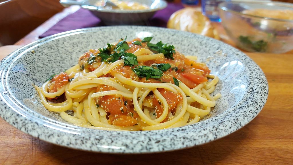 linguine uova di aringa